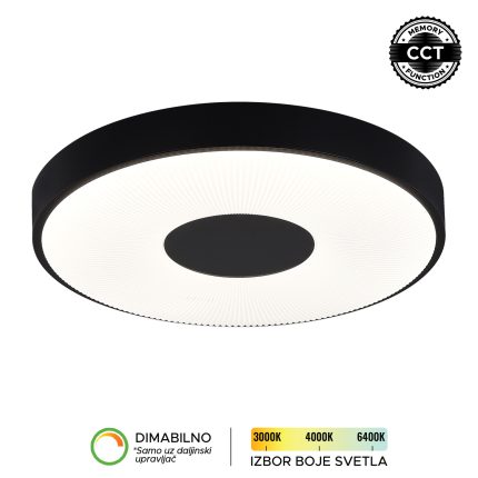 LED plafonjera LP-408-54R BK-Cormel-FORMA