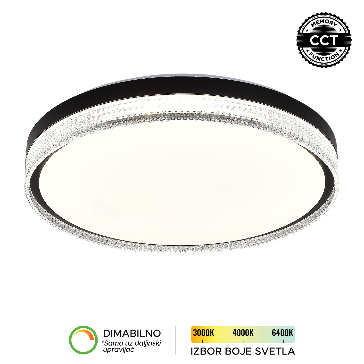 LED plafonjera LP-415-70R BK-Cormel-FORMA LED plafonjera LP-415-70R BK-Cormel-FORMA