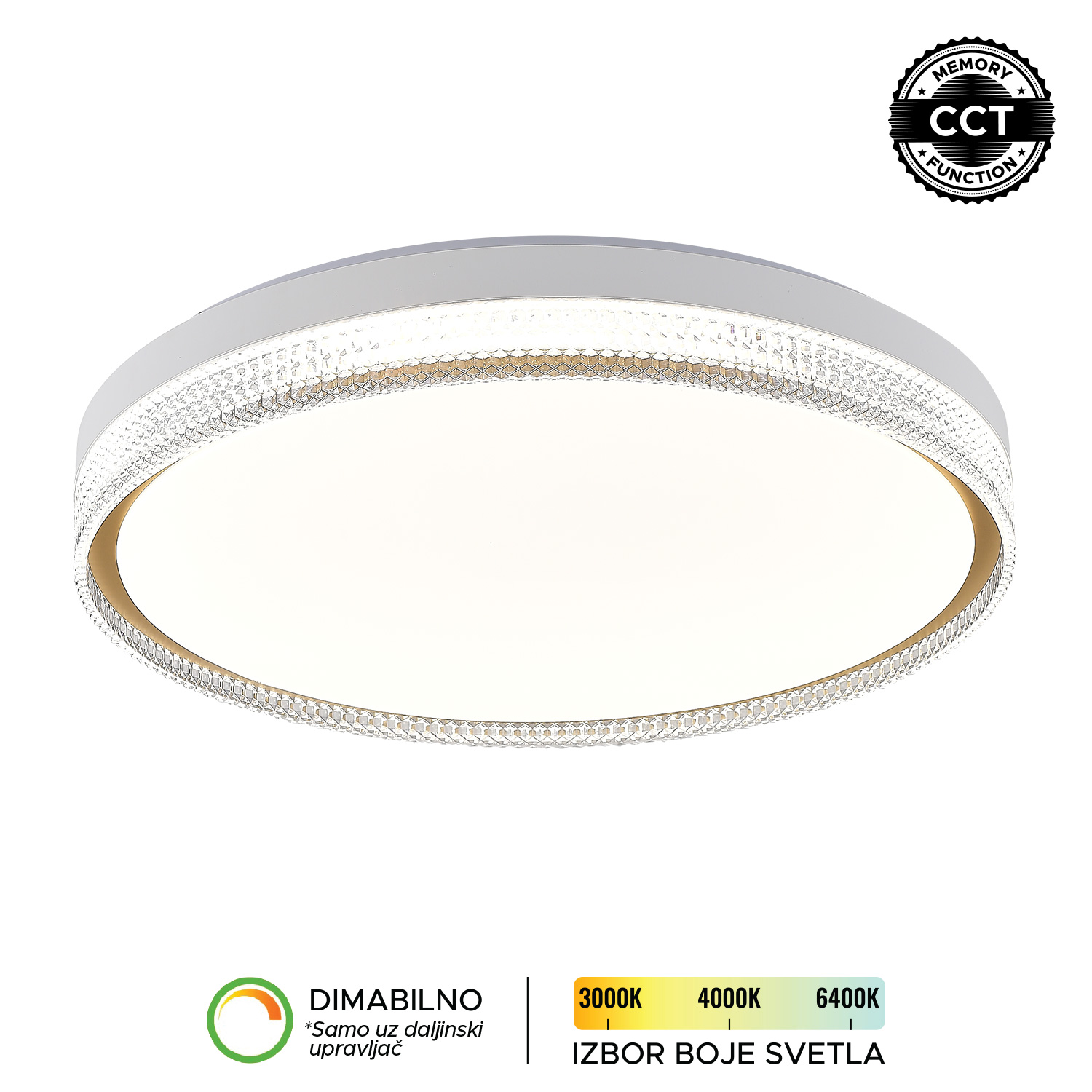 LED plafonjera LP-415-70R WH+SG-Cormel-FORMA LED plafonjera LP-415-70R WH+SG-Cormel-FORMA