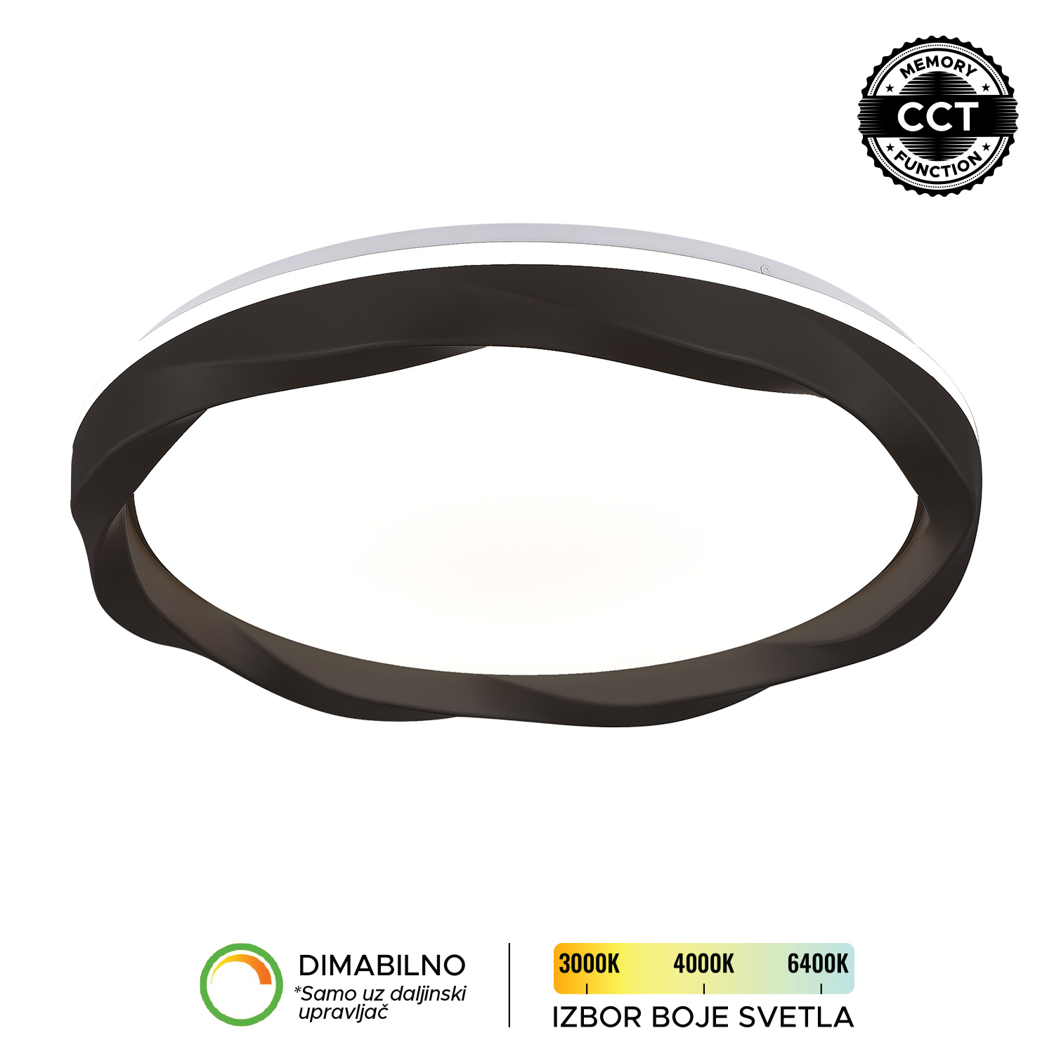 LED plafonjera LP-421-70R BK-Cormel-FORMA LED plafonjera LP-421-70R BK-Cormel-FORMA