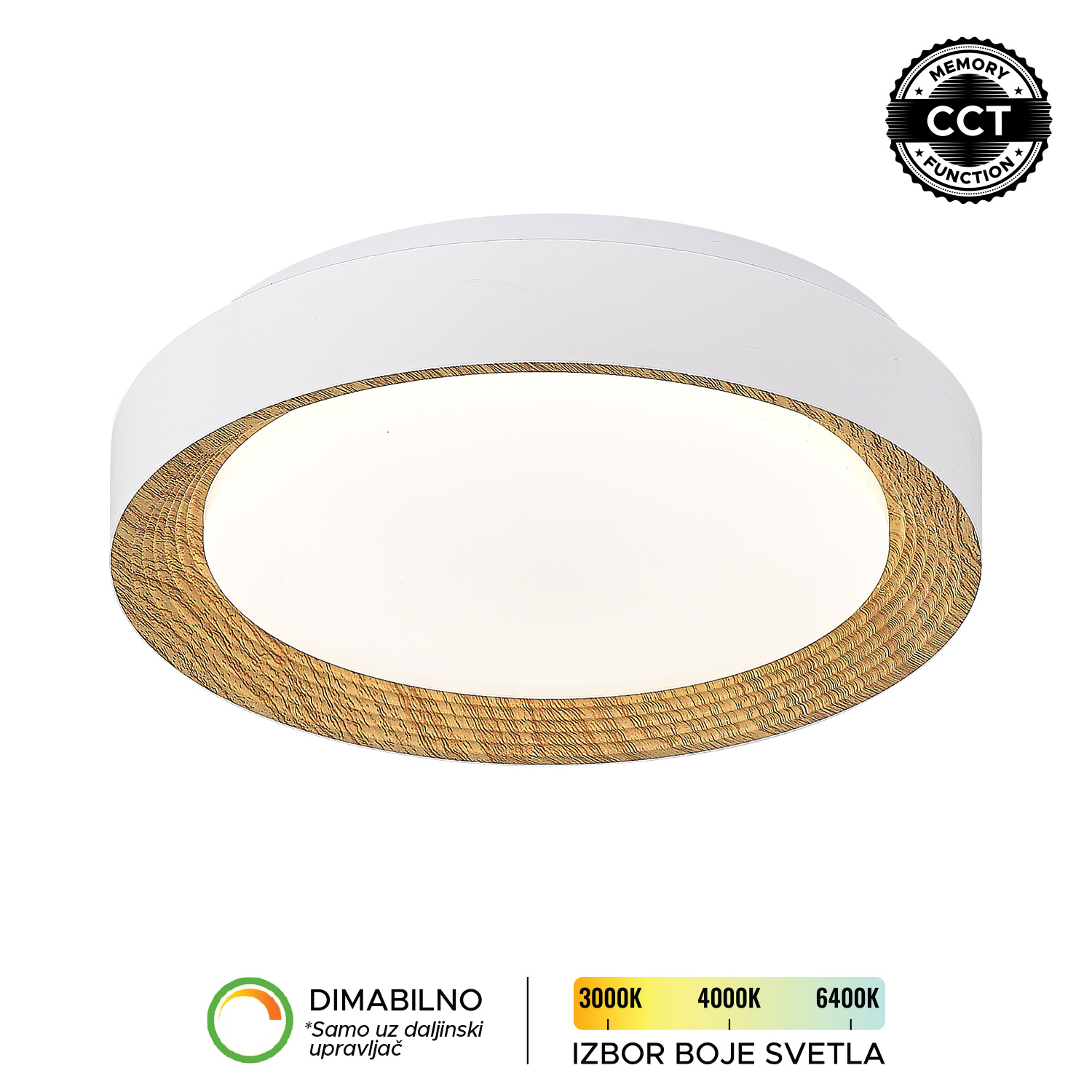 LED plafonjera LP-405-28R WH+WD-Cormel-FORMA LED plafonjera LP-405-28R WH+WD-Cormel-FORMA