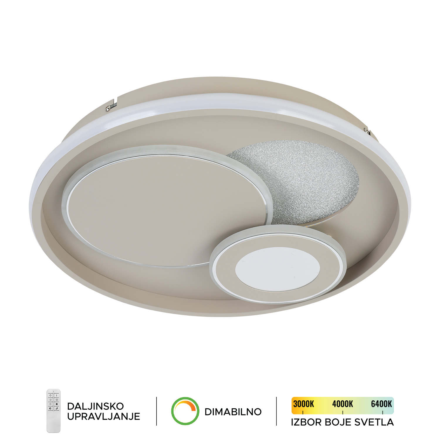 LED plafonska lampa F2104-24C BE-Cormel-FORMA LED plafonska lampa F2104-24C BE-Cormel-FORMA