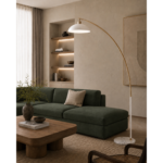 Podna lampa F7135-1F WH+SG-Cormel-FORMA