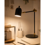 Stona lampa F7138-1T BK+SG-Cormel-FORMA