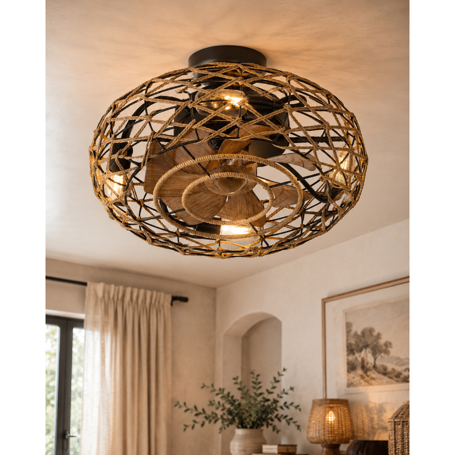Plafonska lampa sa ventilatorom FV7002-48 NT-Cormel-FORMA Plafonska lampa sa ventilatorom FV7002-48 NT-Cormel-FORMA