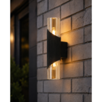 Spoljna lampa PS4702 BK+AM