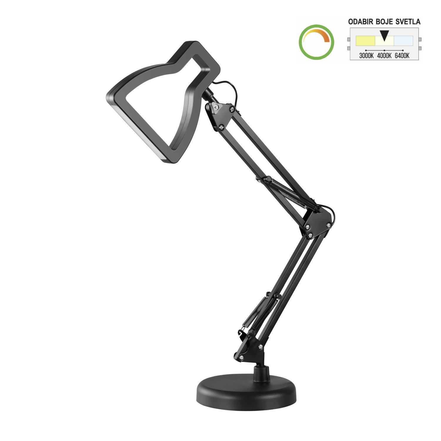 LED stona lampa FD2014-7T BK CCT-Cormel-FORMA