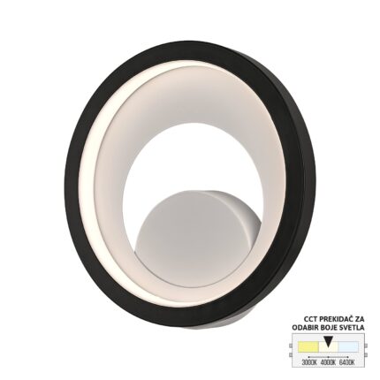 LED zidna lampa F2060-7Z BK CCT-Cormel-FORMA