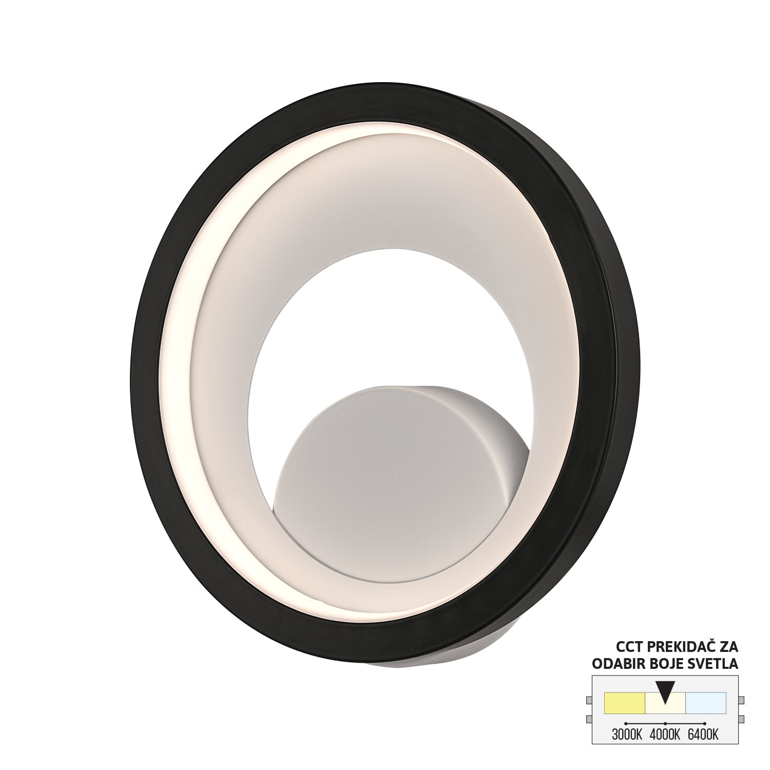LED zidna lampa F2060-7Z BK CCT-Cormel-FORMA LED zidna lampa F2060-7Z BK CCT-Cormel-FORMA