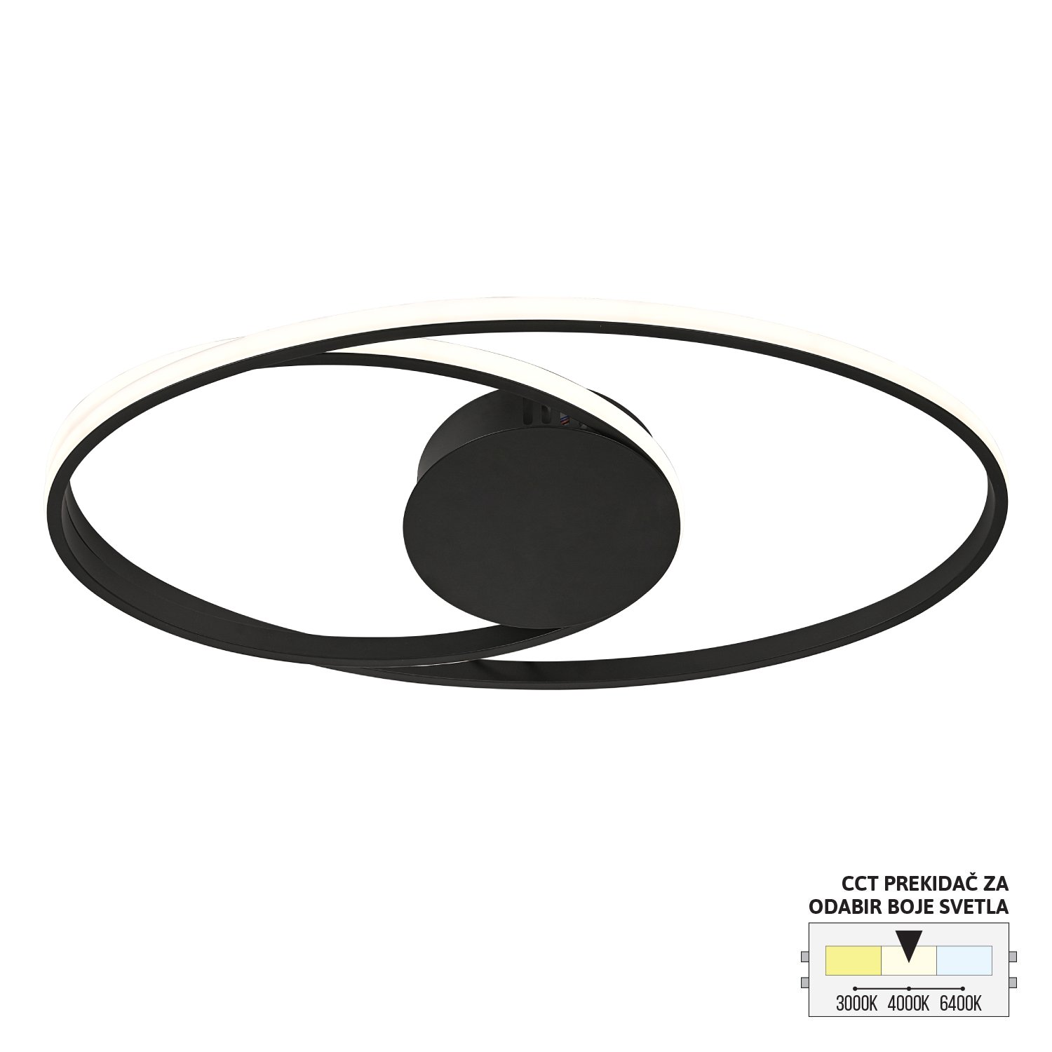 LED plafonska lampa F2109-30C BK CCT-Cormel-FORMA LED plafonska lampa F2109-30C BK CCT-Cormel-FORMA