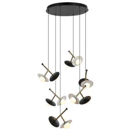 LED viseća lampa F2407-36V BK+SG