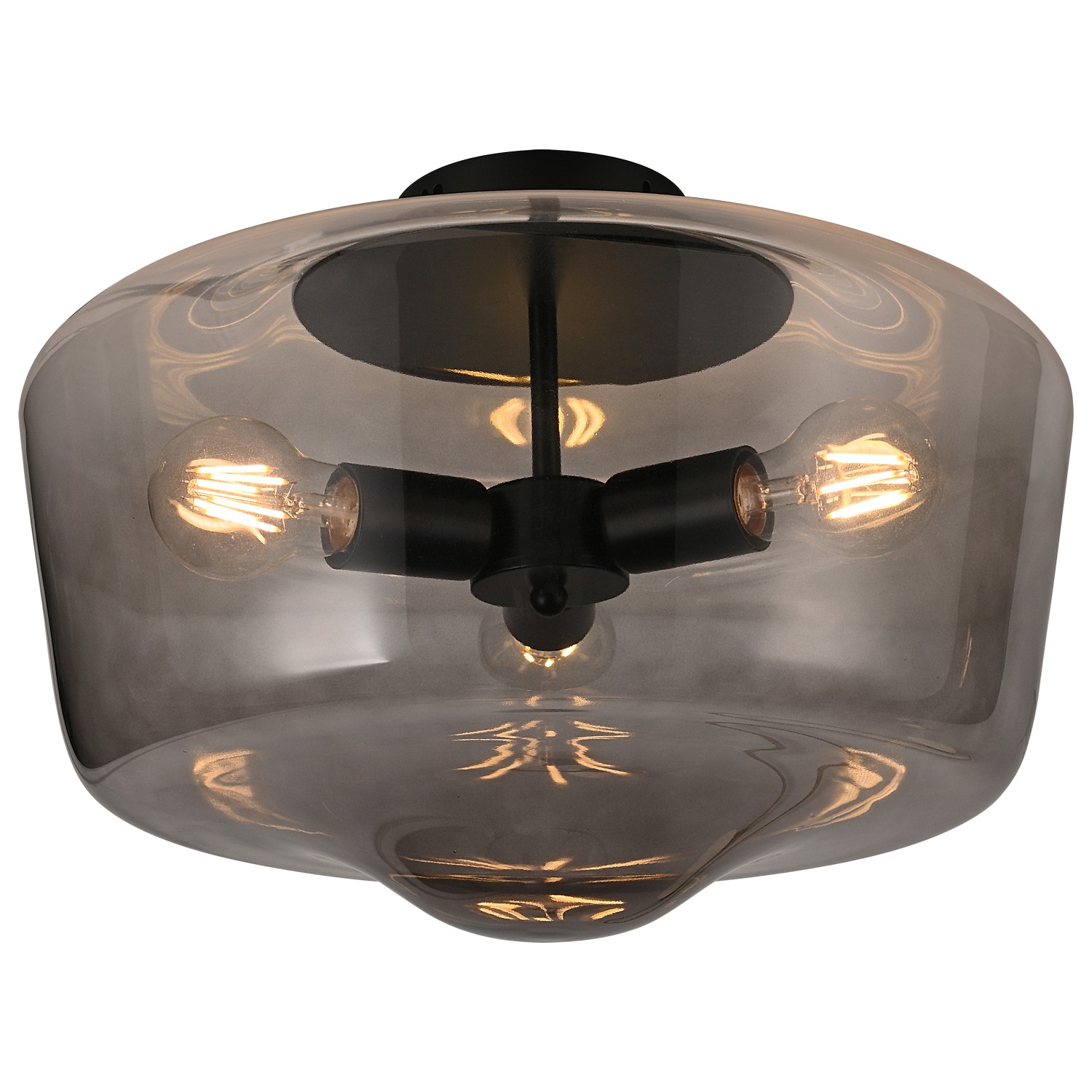 Plafonska lampa F7073-3C BK+SM - Cormel-FORMA